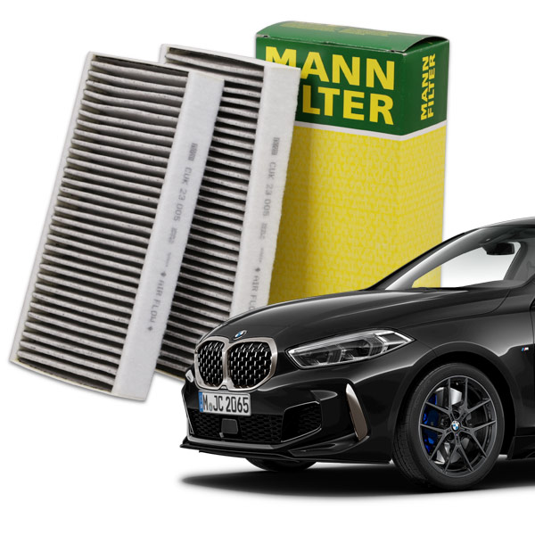 [만필터]BMW 1시리즈(19~)(F40)활성탄 에어컨 필터 CUK 23015-2